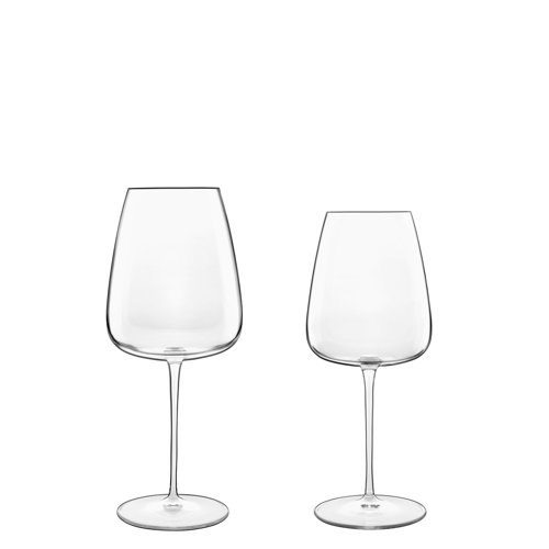 Luigi Bormioli Talismano 8Pc Stemware Set (4 Bordeaux Glasses and 4 Chardonnay Glasses) Wayfair